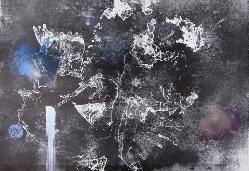 Oil 1 | litography | 100x70 cm